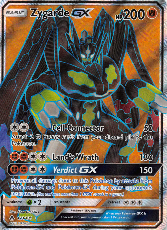 Zygarde GX (Full Art) (123/131) [SM - Forbidden Light]