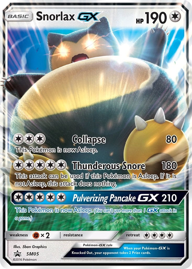 Snorlax GX - SM05 [SM05] [SM Promos] Holofoil