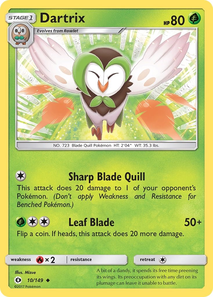 Dartrix [10/149] [Sun & Moon Base Set]