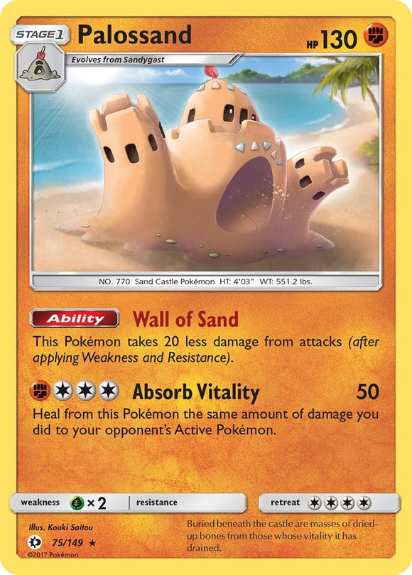 Palossand [75/149] [Sun & Moon Base Set] Reverse Holofoil