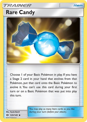 Rare Candy [129/149] [Sun & Moon Base Set] Reverse Holofoil