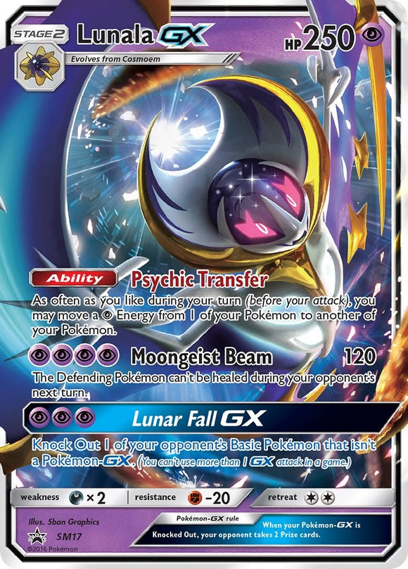 Lunala GX - SM17 [SM17] [SM Promos] Holofoil