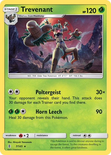 Trevenant [7/145] [Guardians Rising]