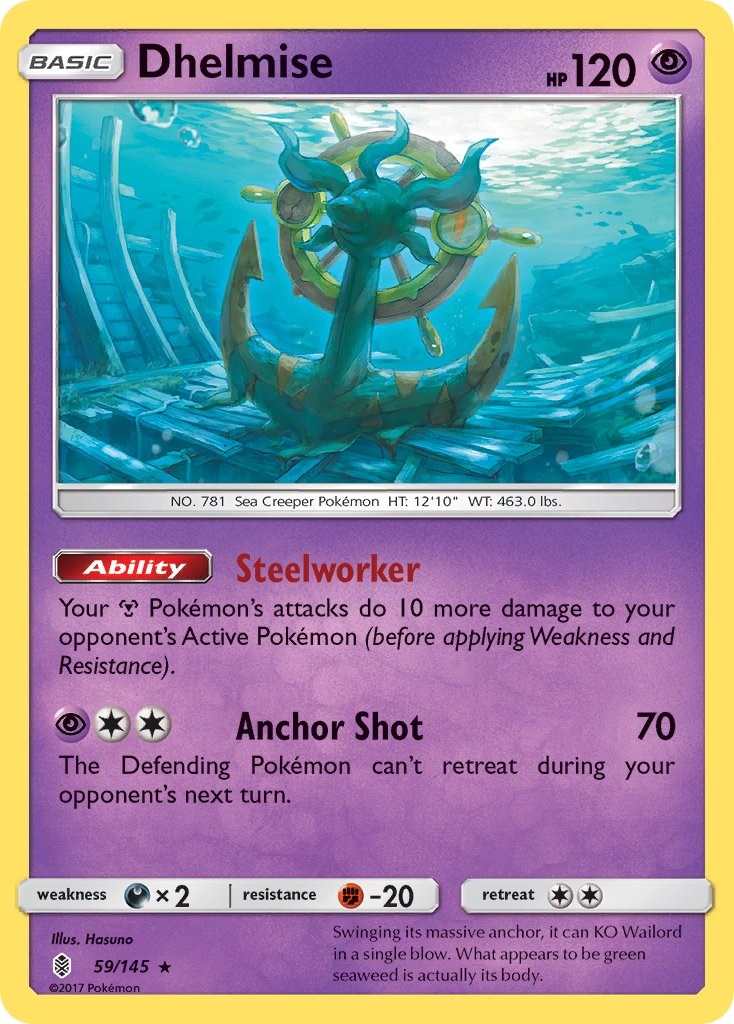 Dhelmise [59/145] [Guardians Rising] Reverse Holofoil