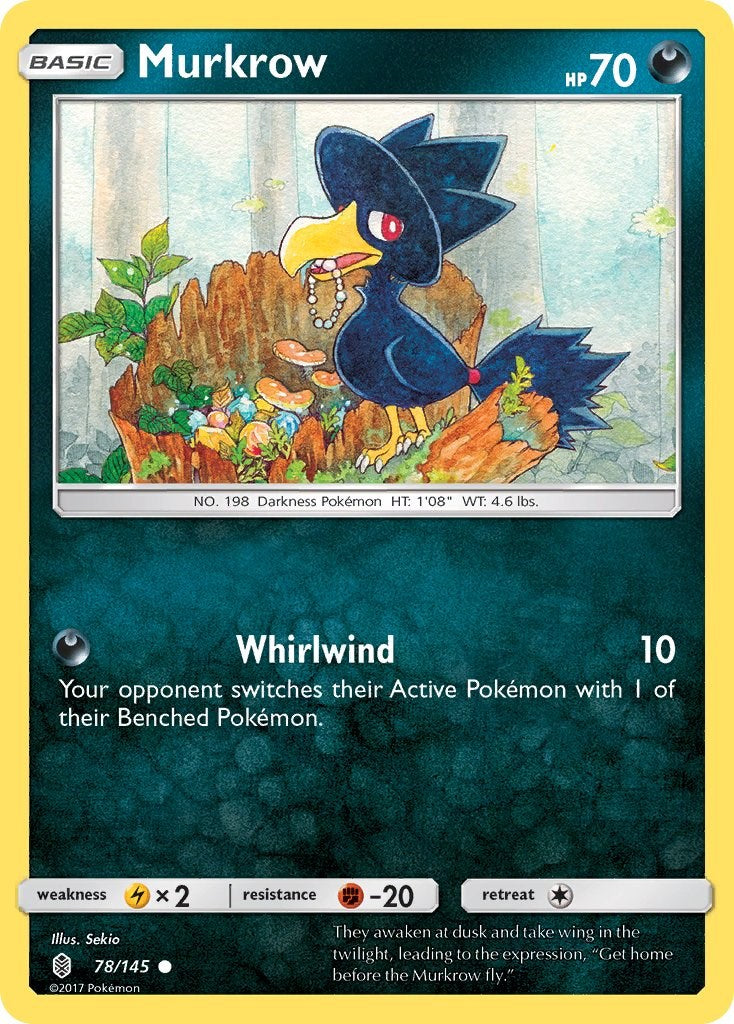 Murkrow [78/145] [SM - Guardians Rising] Reverse Holofoil