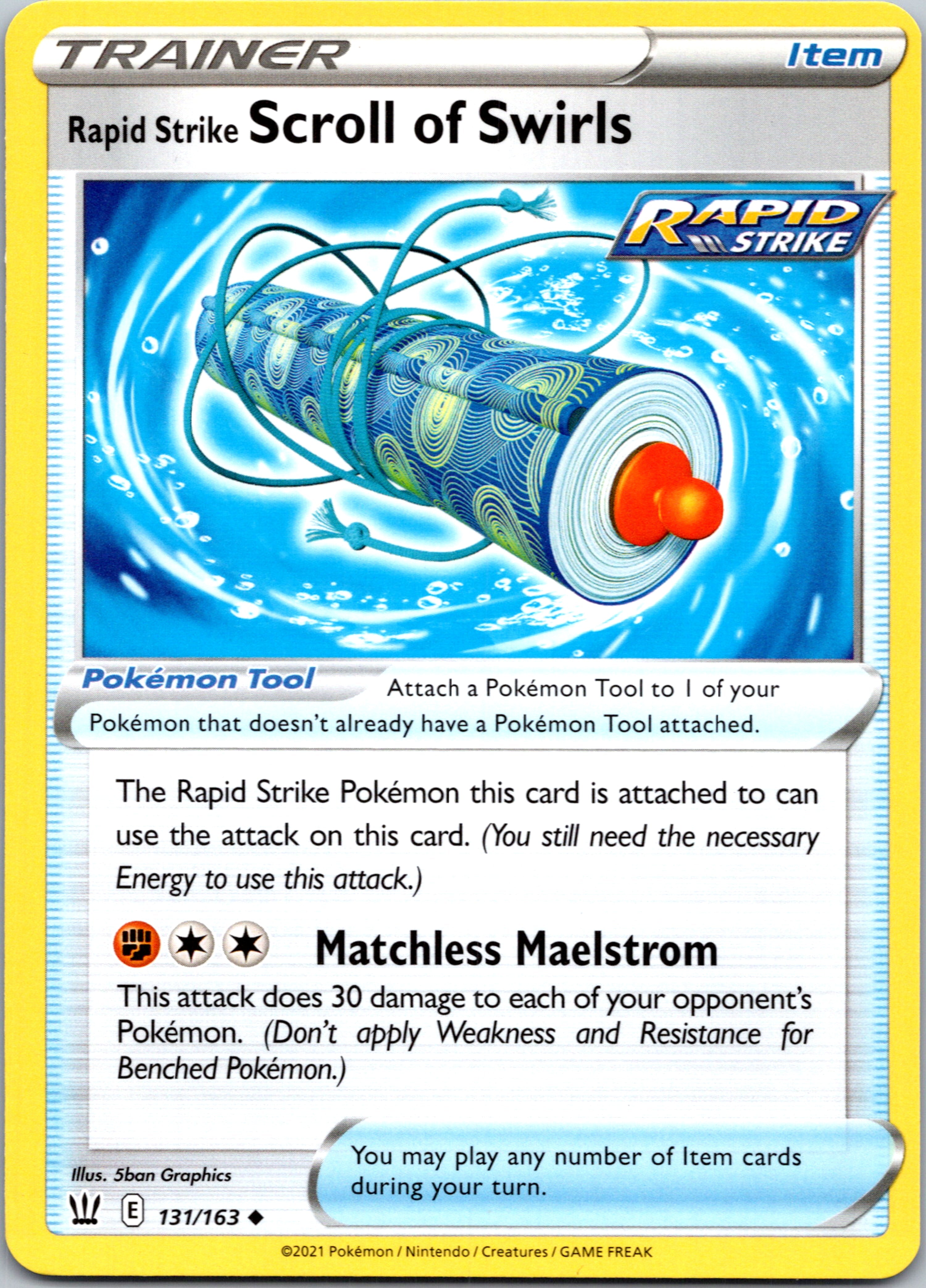 Rapid Strike Scroll of Swirls [131/163] [SWSH05: Battle Styles]