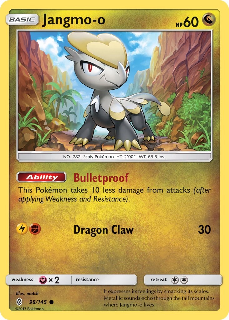 Jangmo-o [98/145] [SM - Guardians Rising] Reverse Holofoil