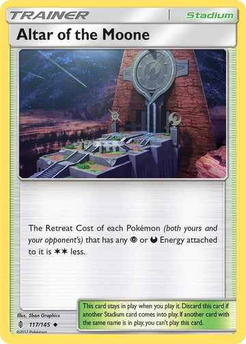 Altar of the Moone [117/145] [Guardians Rising] Reverse Holofoil