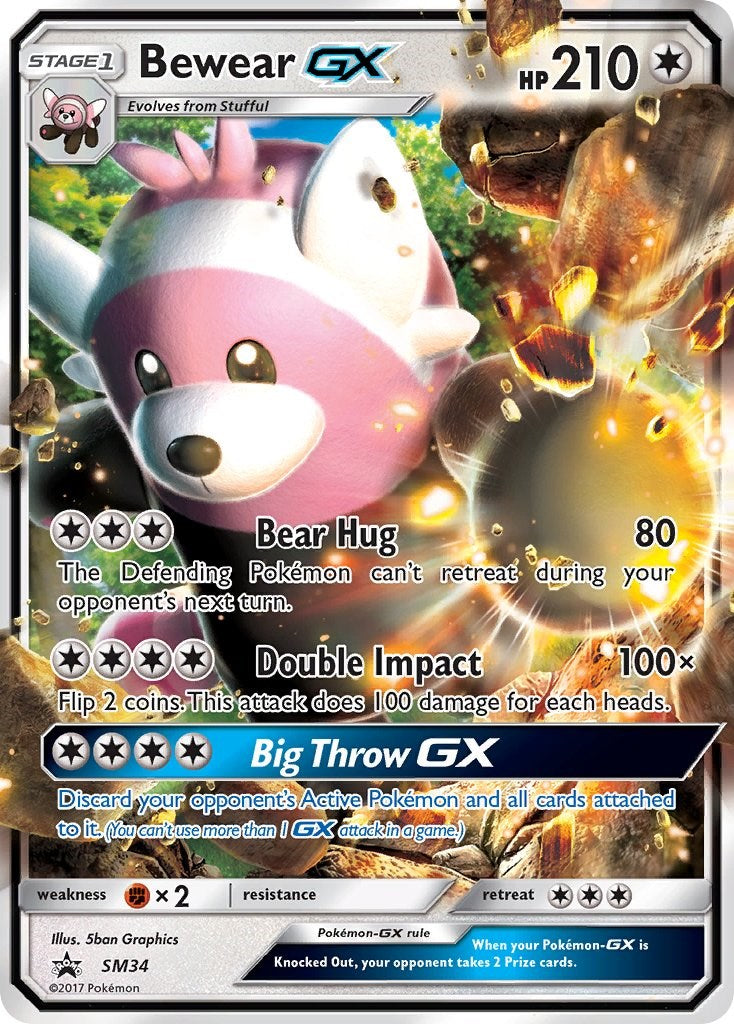 Bewear GX - SM34 [SM34] [SM Promos] Holofoil