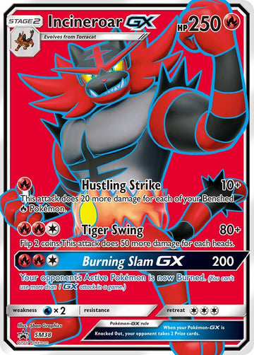 Incineroar GX - SM38 [SM38] [SM Promos] Holofoil