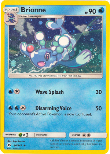 Brionne (040/149) (Cosmos Holo) [Sun & Moon: Base Set]
