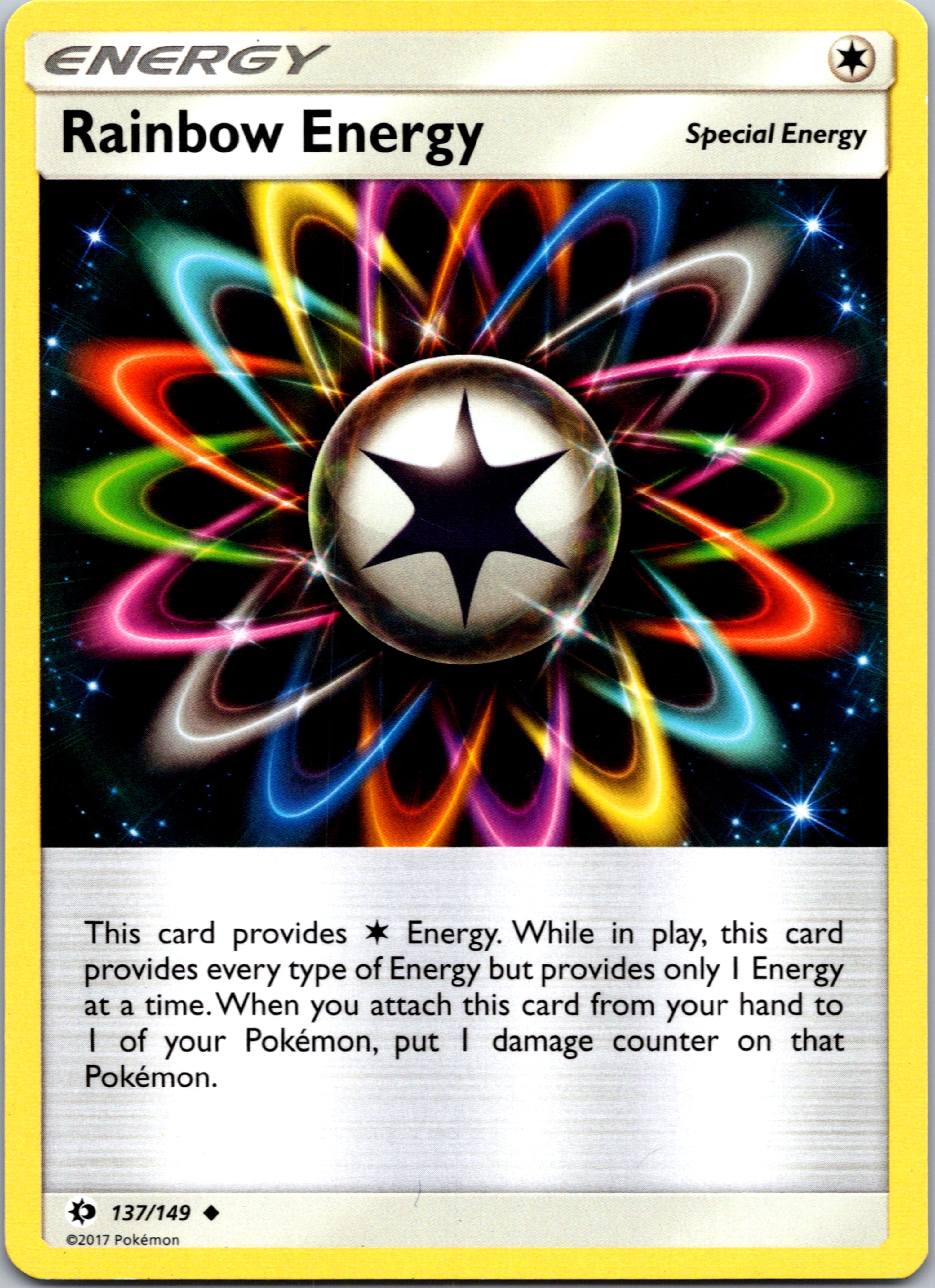 Rainbow Energy (137) [SM Base Set]