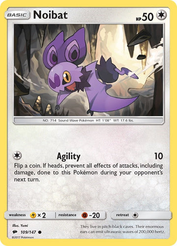 Noibat [109/147] [Burning Shadows] Reverse Holofoil