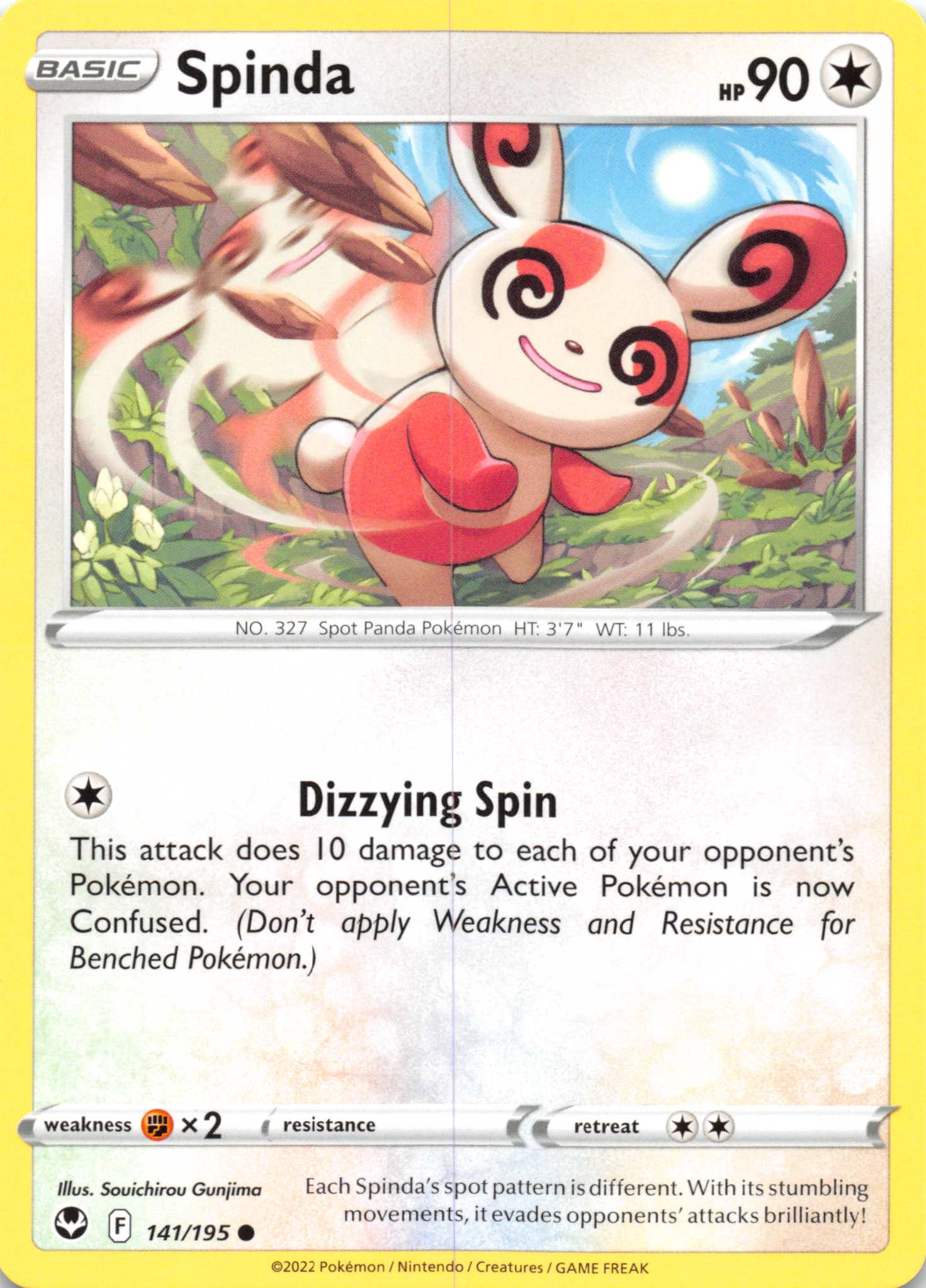 Spinda (141/195) [Sword & Shield: Silver Tempest]