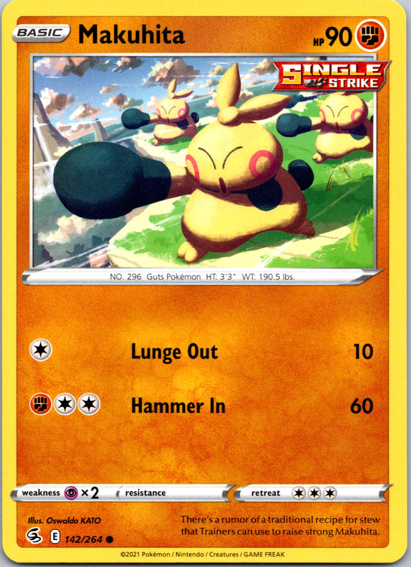Makuhita (142/264) [Sword & Shield: Fusion Strike]