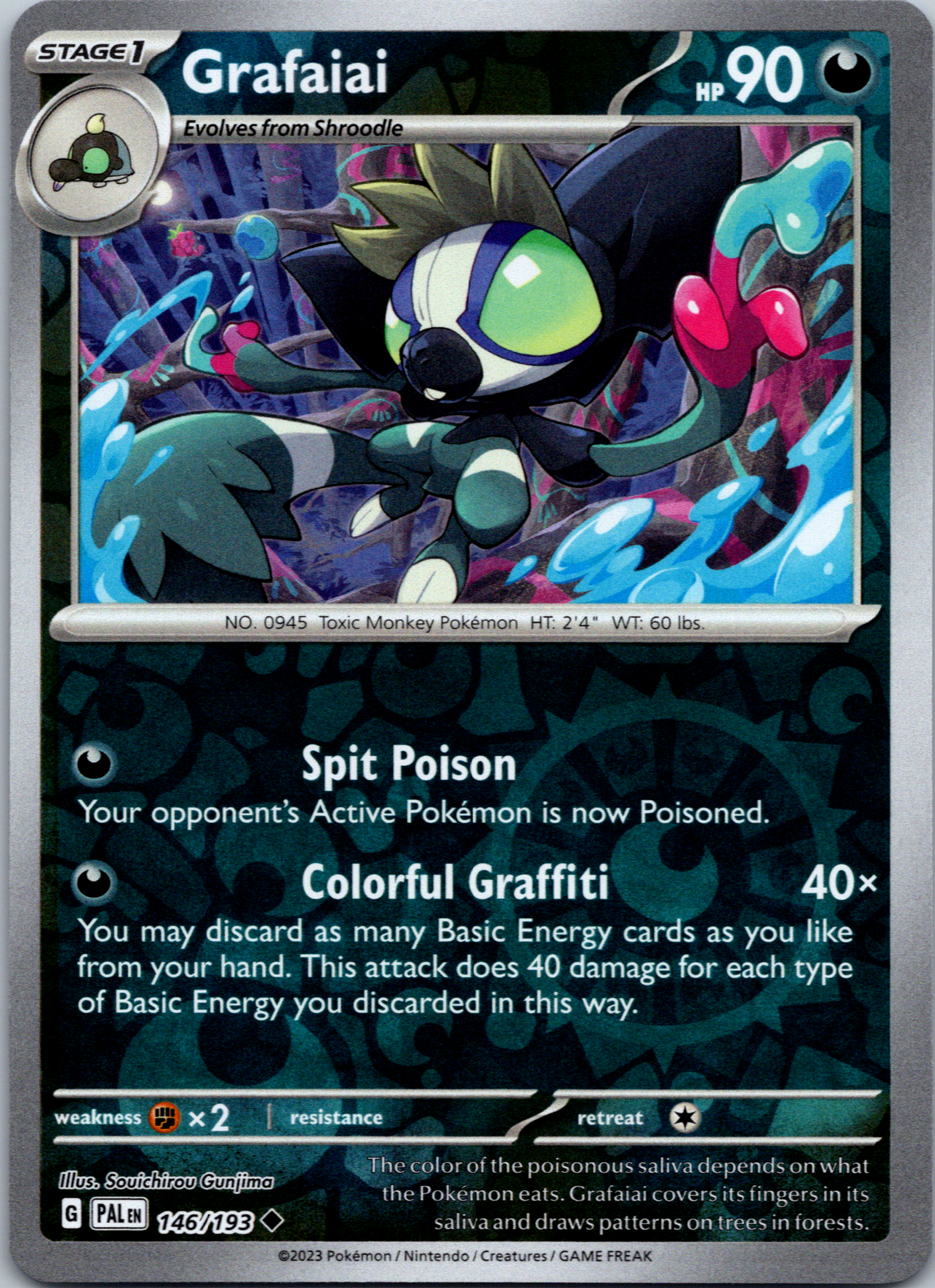 Grafaiai (146/193) [Scarlet & Violet: Paldea Evolved]