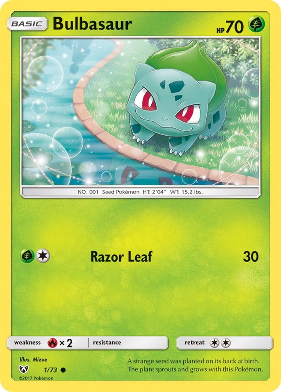 Bulbasaur [1/73] [Shining Legends] Reverse Holofoil