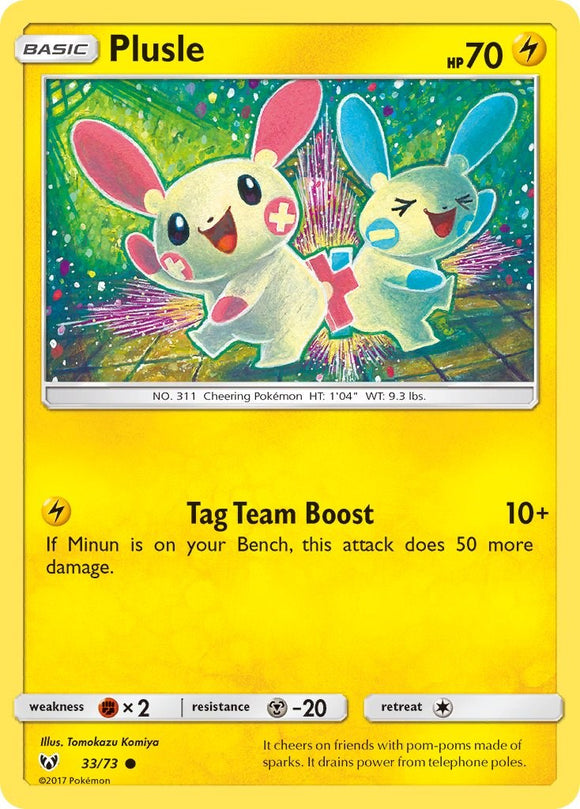 Plusle [33/73] [Shining Legends]