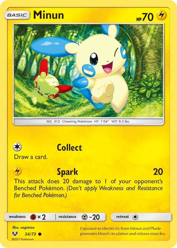 Minun [34/73] [Shining Legends]