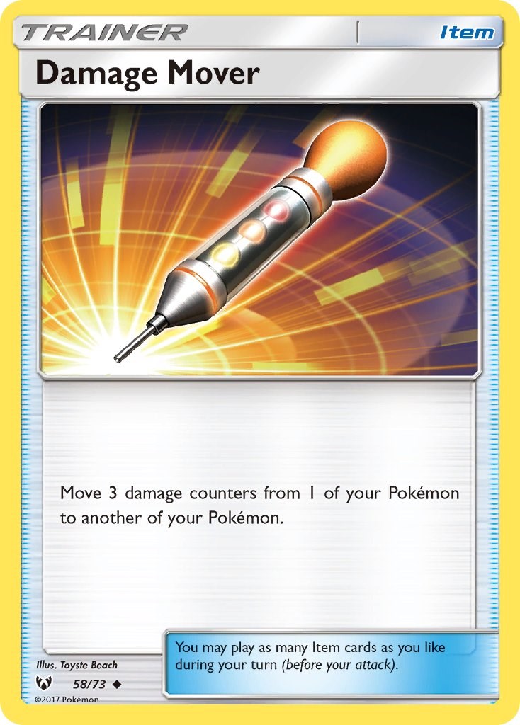Damage Mover [58/73] [Shining Legends] Reverse Holofoil