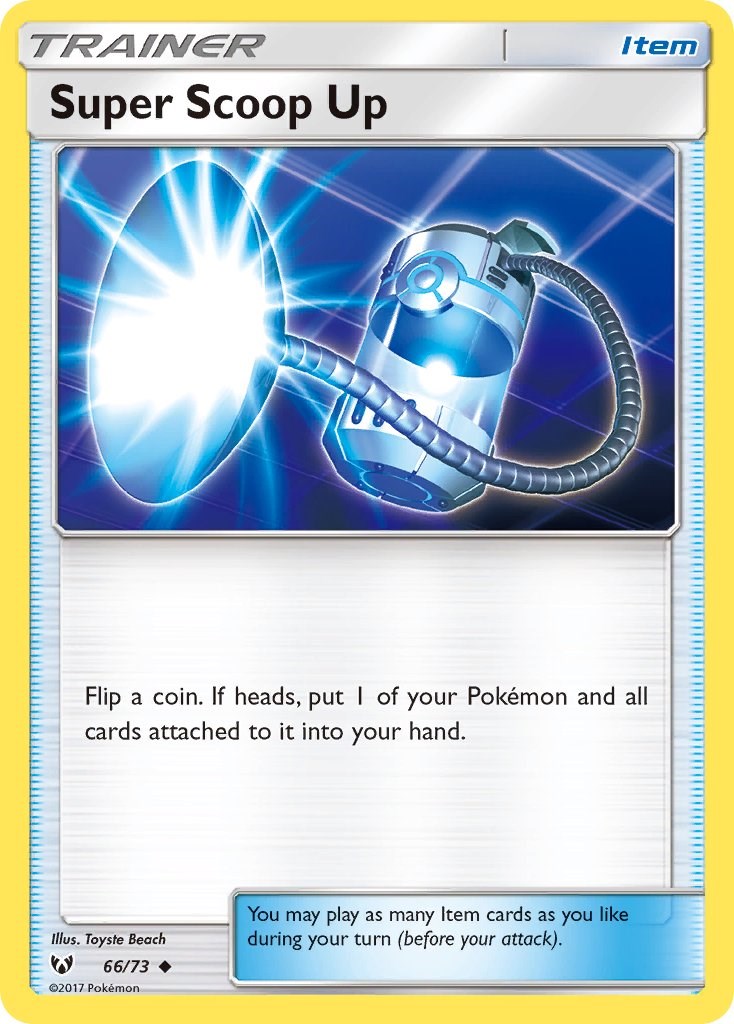 Super Scoop Up [66/73] [Shining Legends] Reverse Holofoil