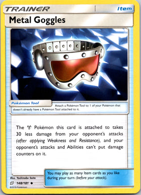 Metal Goggles (148/181) [Sun & Moon: Team Up]