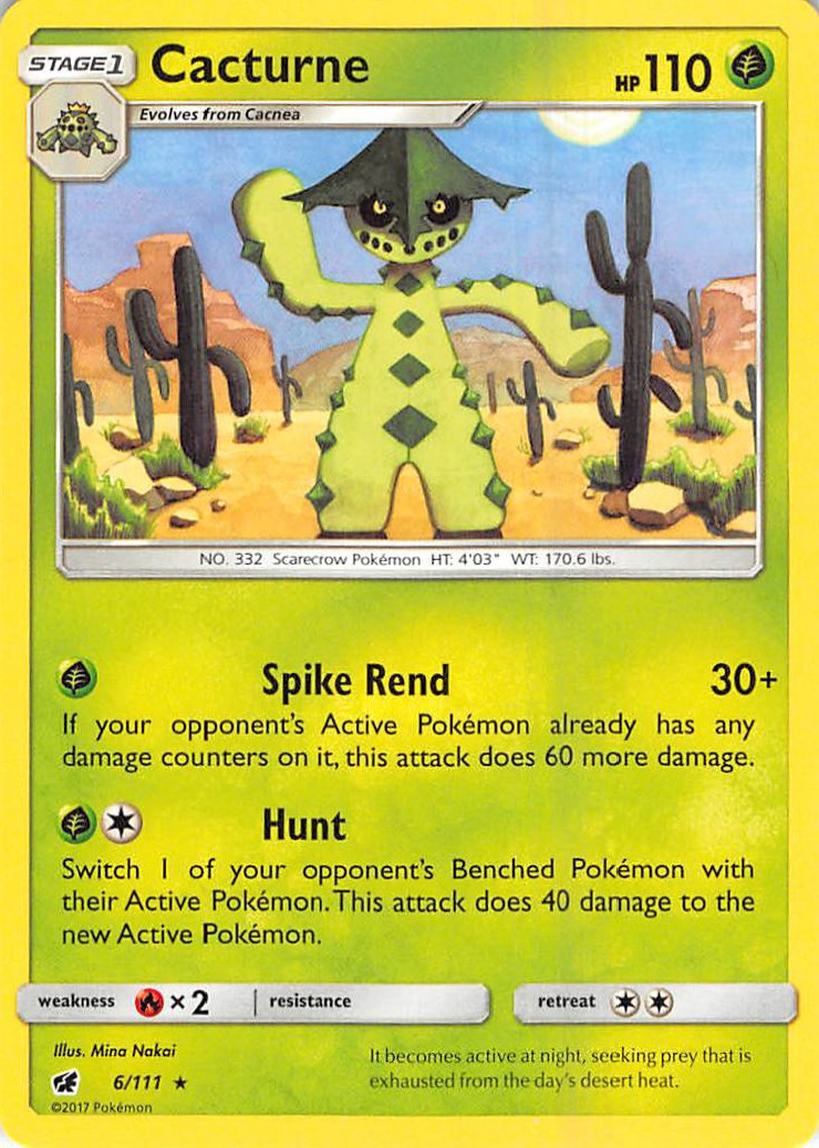 Cacturne [6/111] [Crimson Invasion]