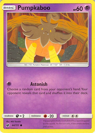Pumpkaboo [44/111] [Crimson Invasion] Reverse Holofoil