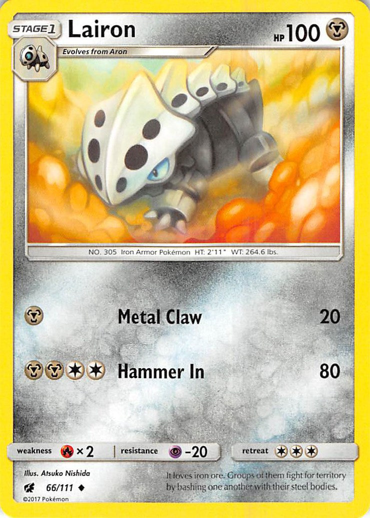 Lairon [66/111] [SM - Crimson Invasion] Reverse Holofoil