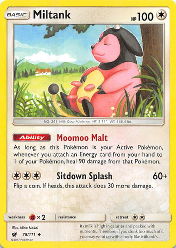 Miltank [78/111] [Crimson Invasion] Reverse Holofoil