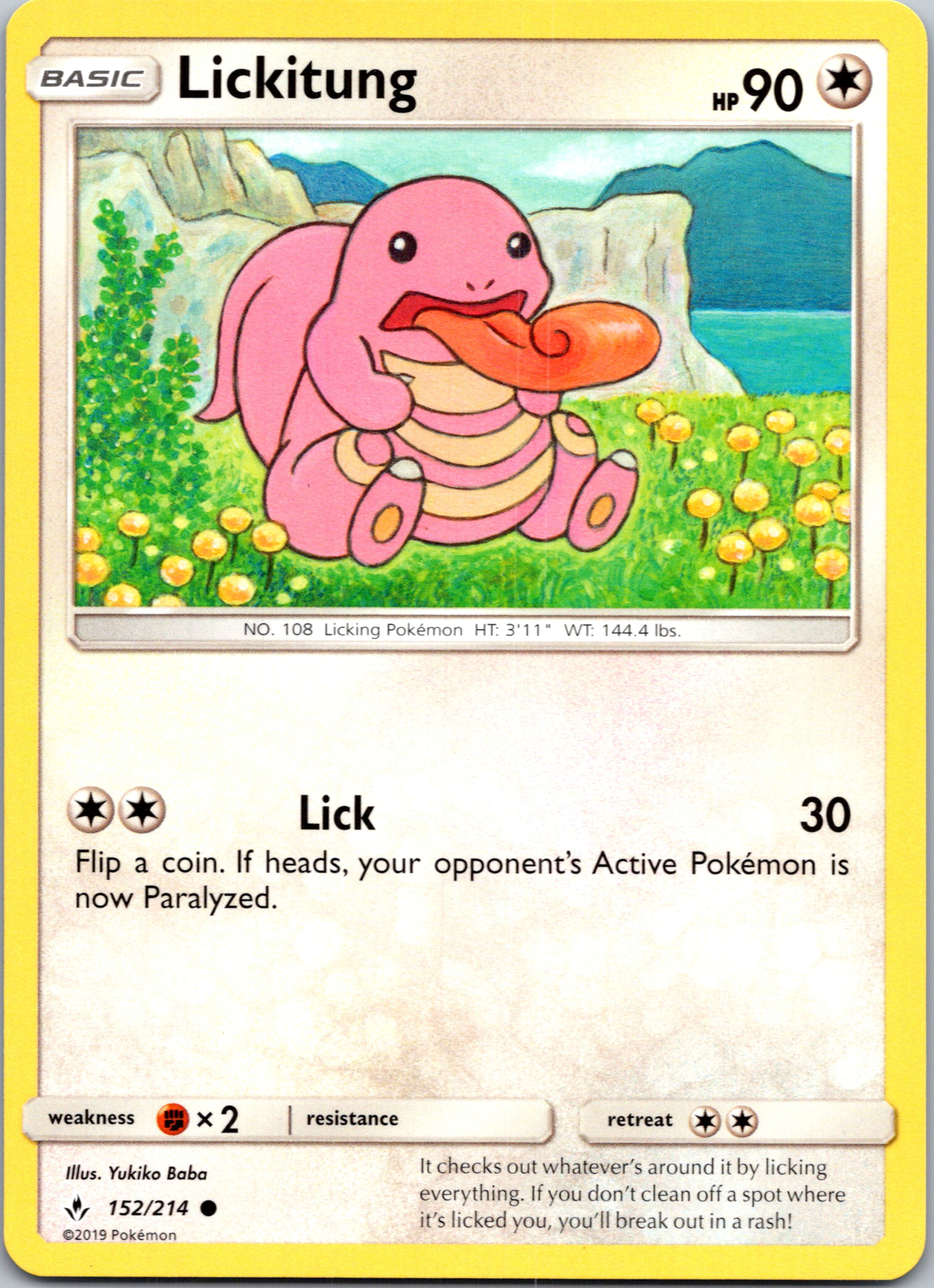 Lickitung (152/214) [Sun & Moon: Unbroken Bonds]