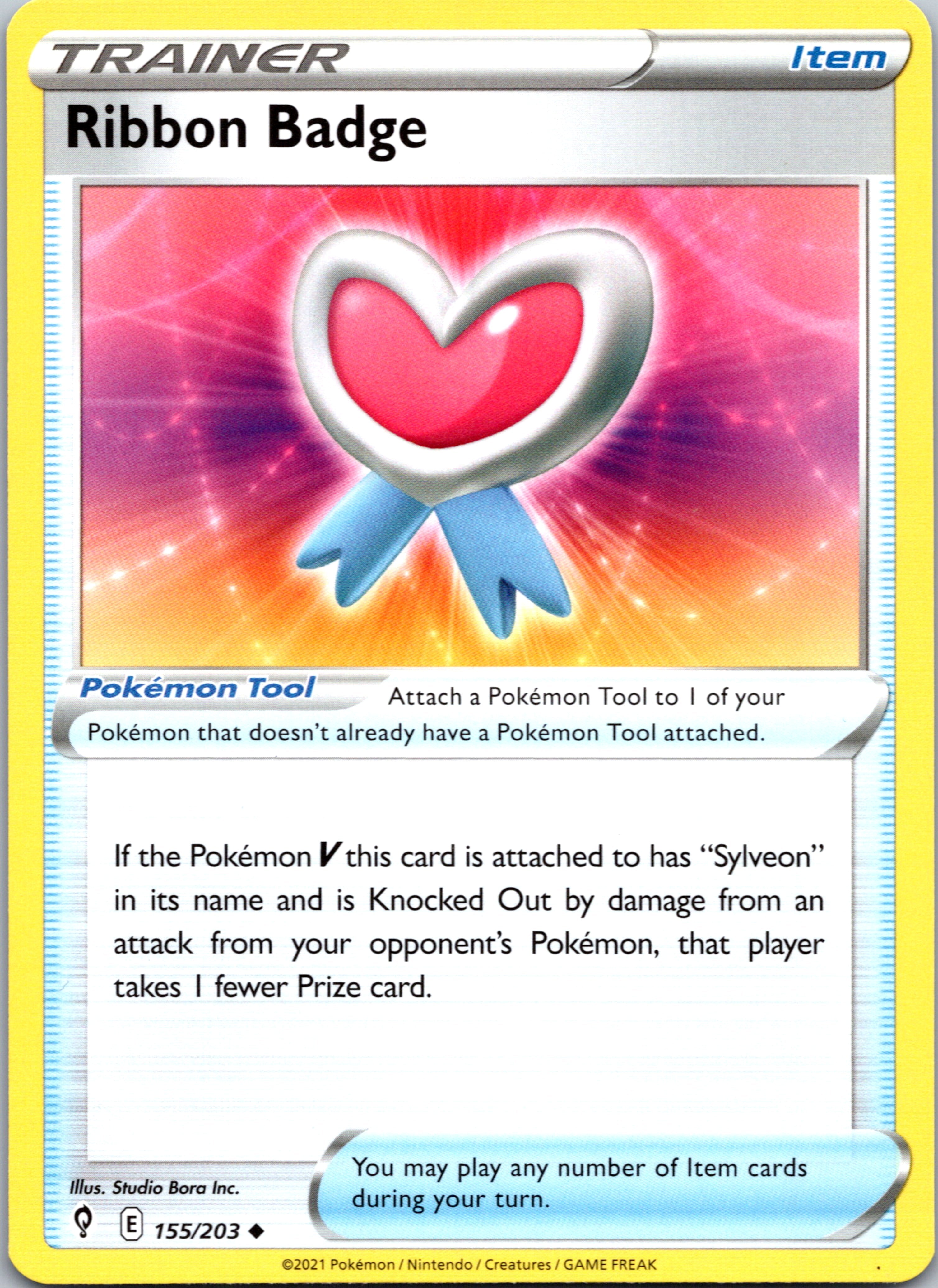 Ribbon Badge (155/203) [Sword & Shield: Evolving Skies]