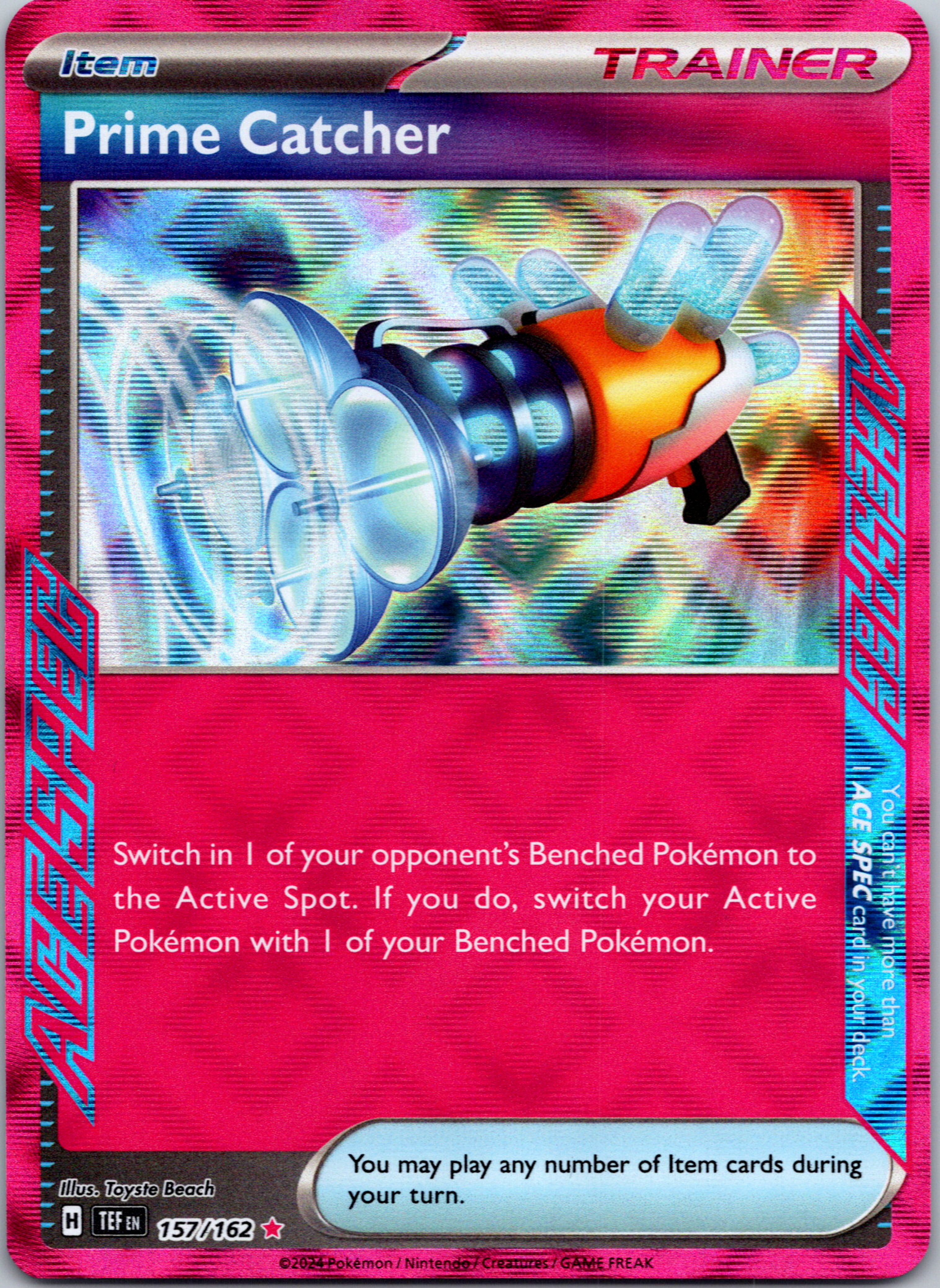 Prime Catcher [157/162] - (Temporal Forces) Holofoil