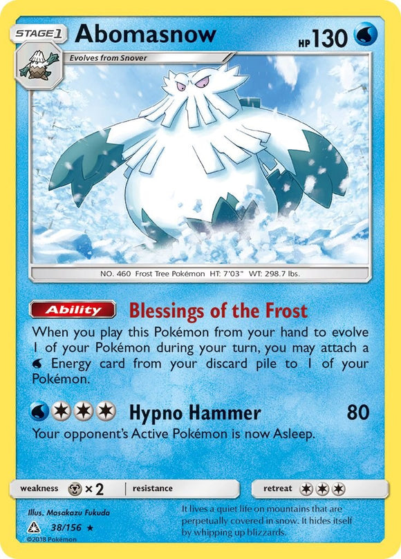Abomasnow [38/156] [Ultra Prism]