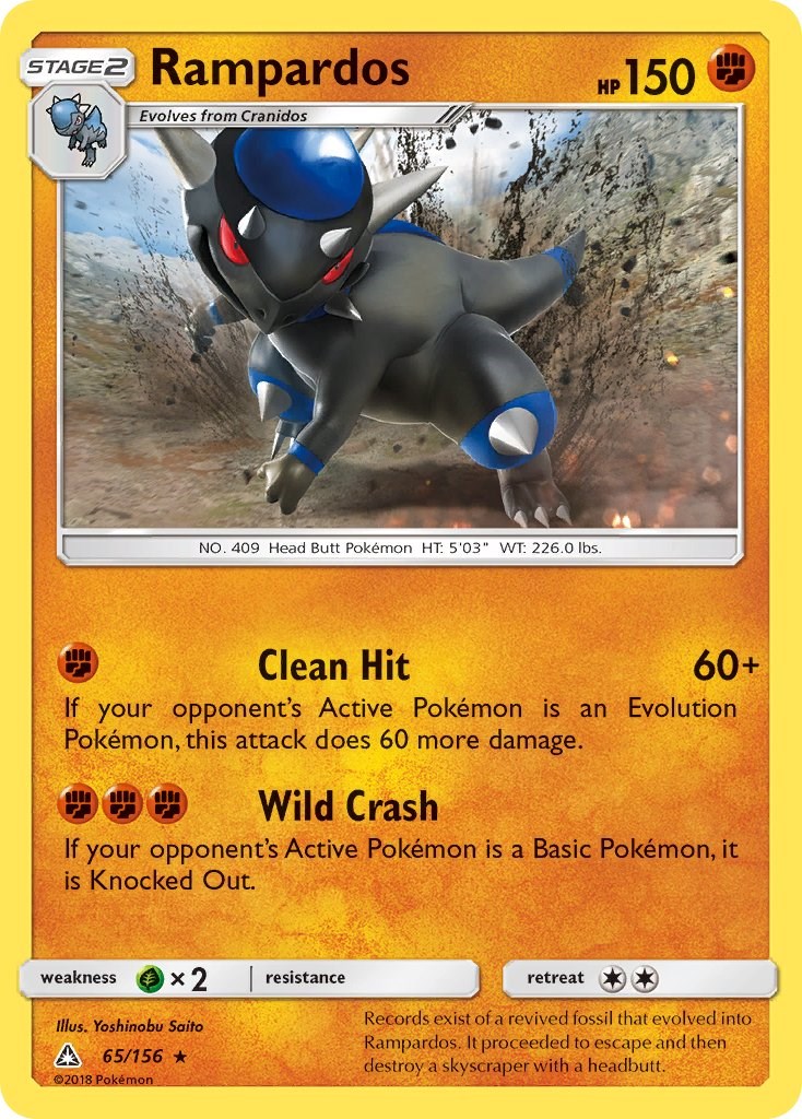 Rampardos [65/156] [Ultra Prism] Reverse Holofoil