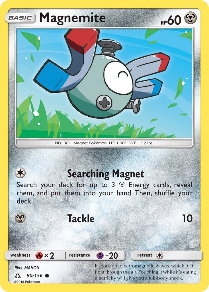 Magnemite (80) [80/156] [Ultra Prism] Reverse Holofoil