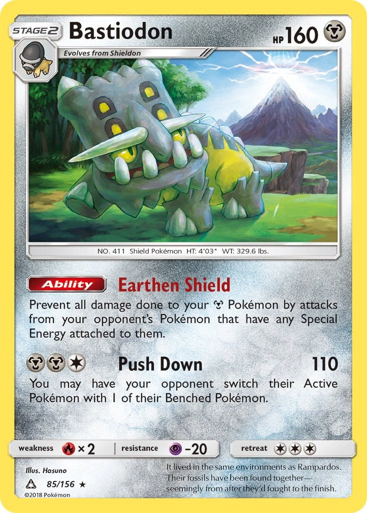 Bastiodon [85/156] [Ultra Prism] Reverse Holofoil