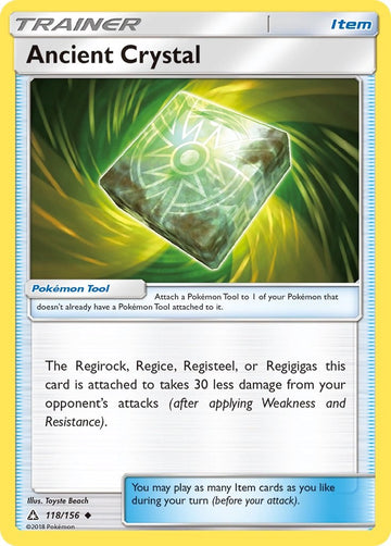 Ancient Crystal [118/156] [Ultra Prism] Reverse Holofoil