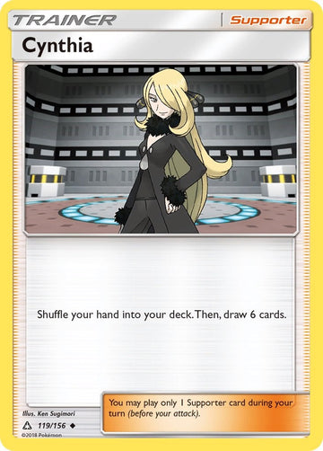 Cynthia [119/156] [Ultra Prism] Reverse Holofoil