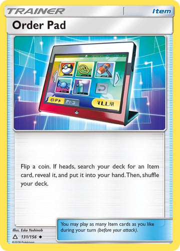 Order Pad [131/156] [Ultra Prism] Reverse Holofoil