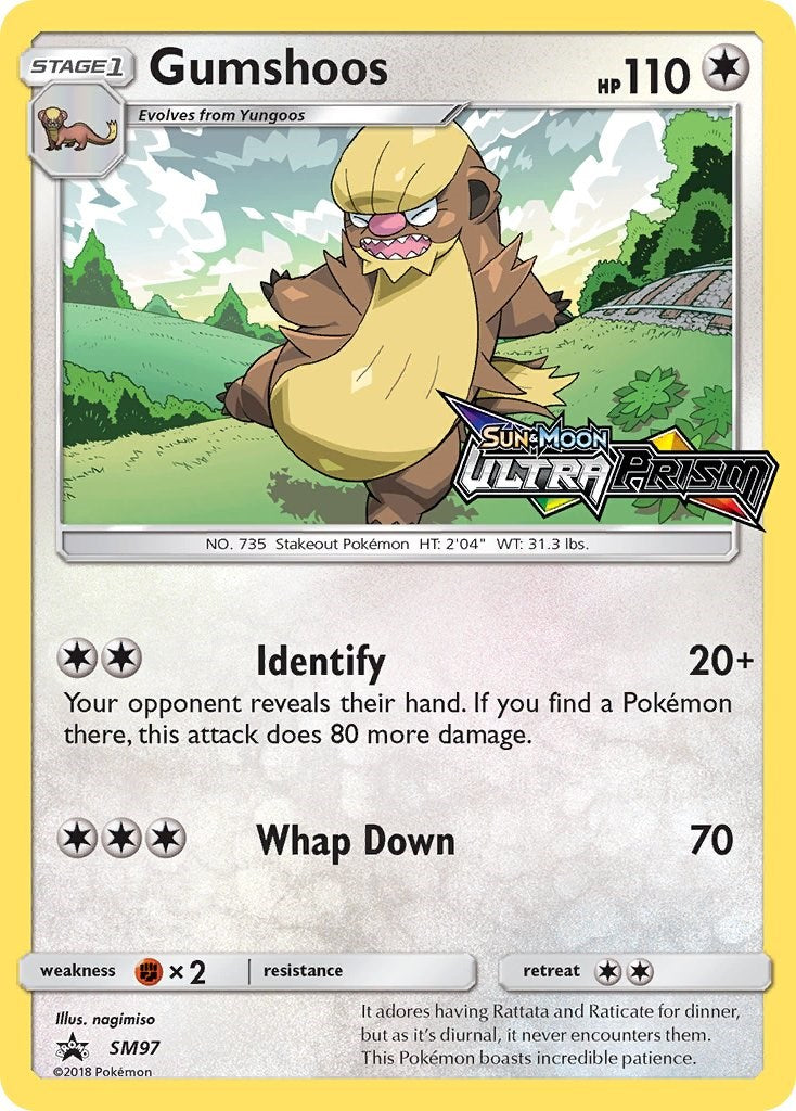Gumshoos - SM97 (Prerelease) [SM97] [SM Promos] Holofoil