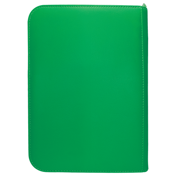 Vivid 4-Pocket Zippered PRO-Binder - Green - Local Pickup Only