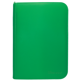 Vivid 4-Pocket Zippered PRO-Binder - Green - Local Pickup Only