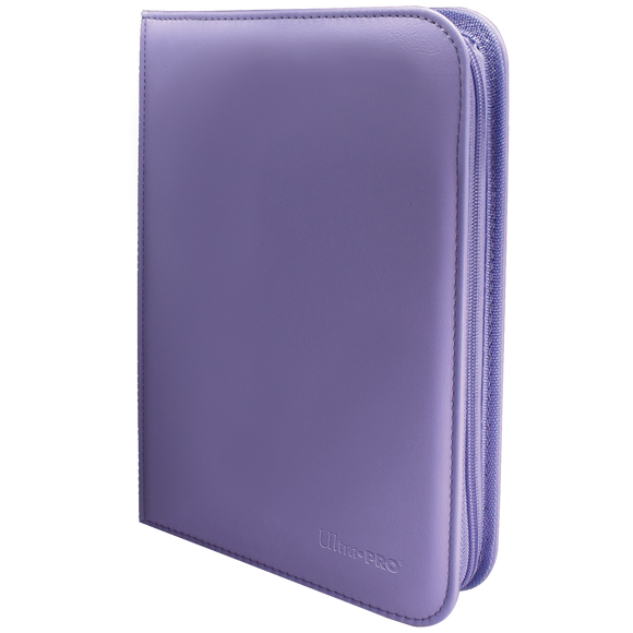 Vivid 4-Pocket Zippered PRO-Binder - Purple - Local Pickup Only
