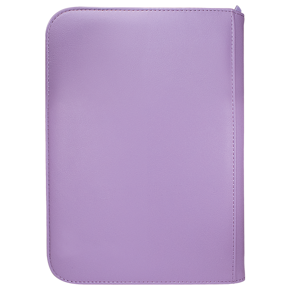 Vivid 4-Pocket Zippered PRO-Binder - Purple - Local Pickup Only
