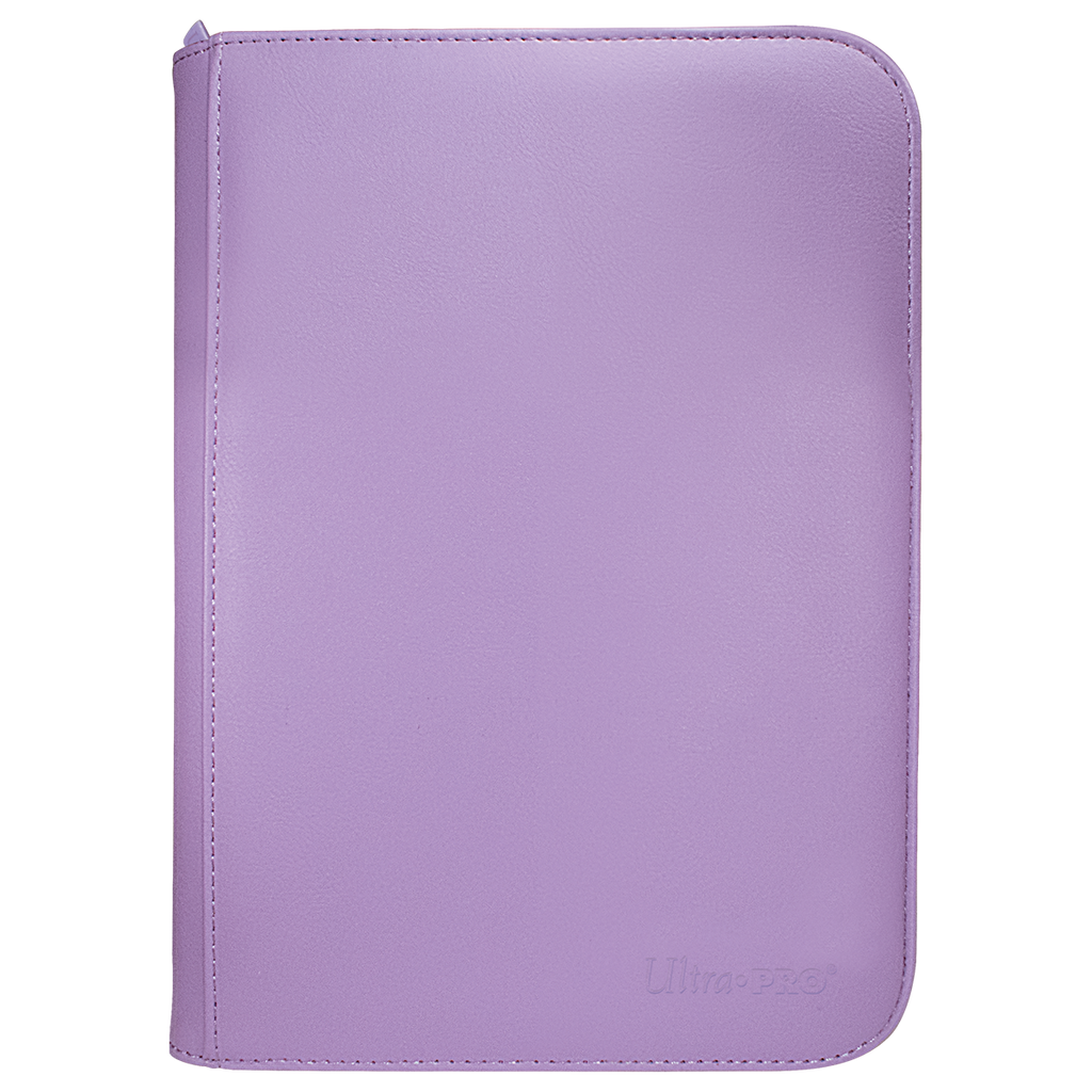 Vivid 4-Pocket Zippered PRO-Binder - Purple - Local Pickup Only