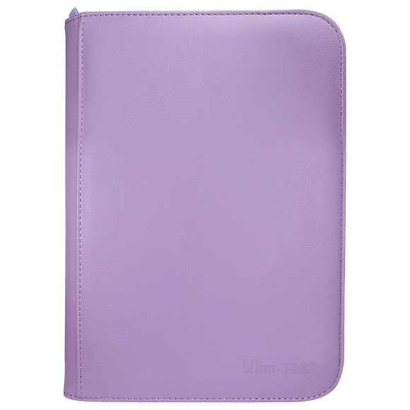 Vivid 4-Pocket Zippered PRO-Binder - Purple - Local Pickup Only