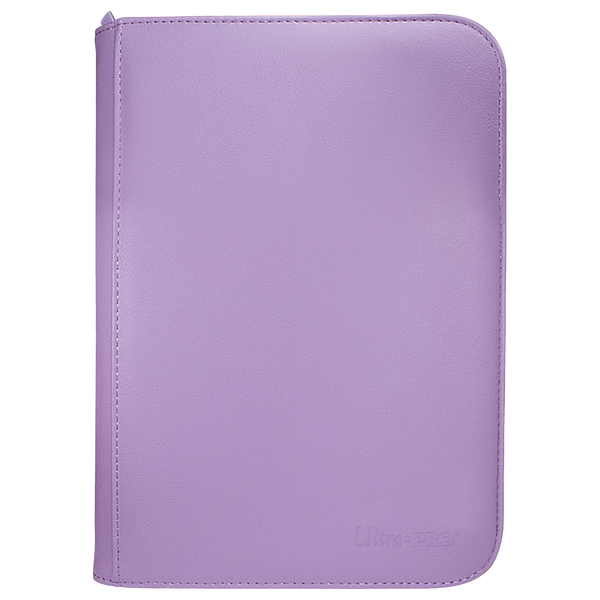 Vivid 4-Pocket Zippered PRO-Binder - Purple - Local Pickup Only