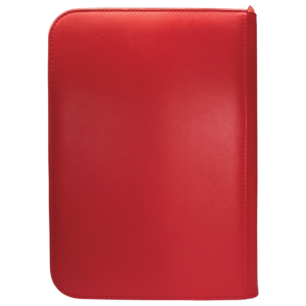 Vivid 4-Pocket Zippered PRO-Binder - Red - Local Pickup Only