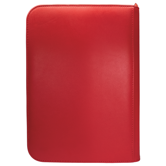 Vivid 4-Pocket Zippered PRO-Binder - Red - Local Pickup Only